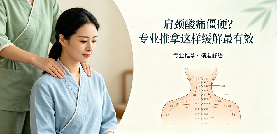 肩颈酸痛僵硬？专业推拿这样缓解最有效